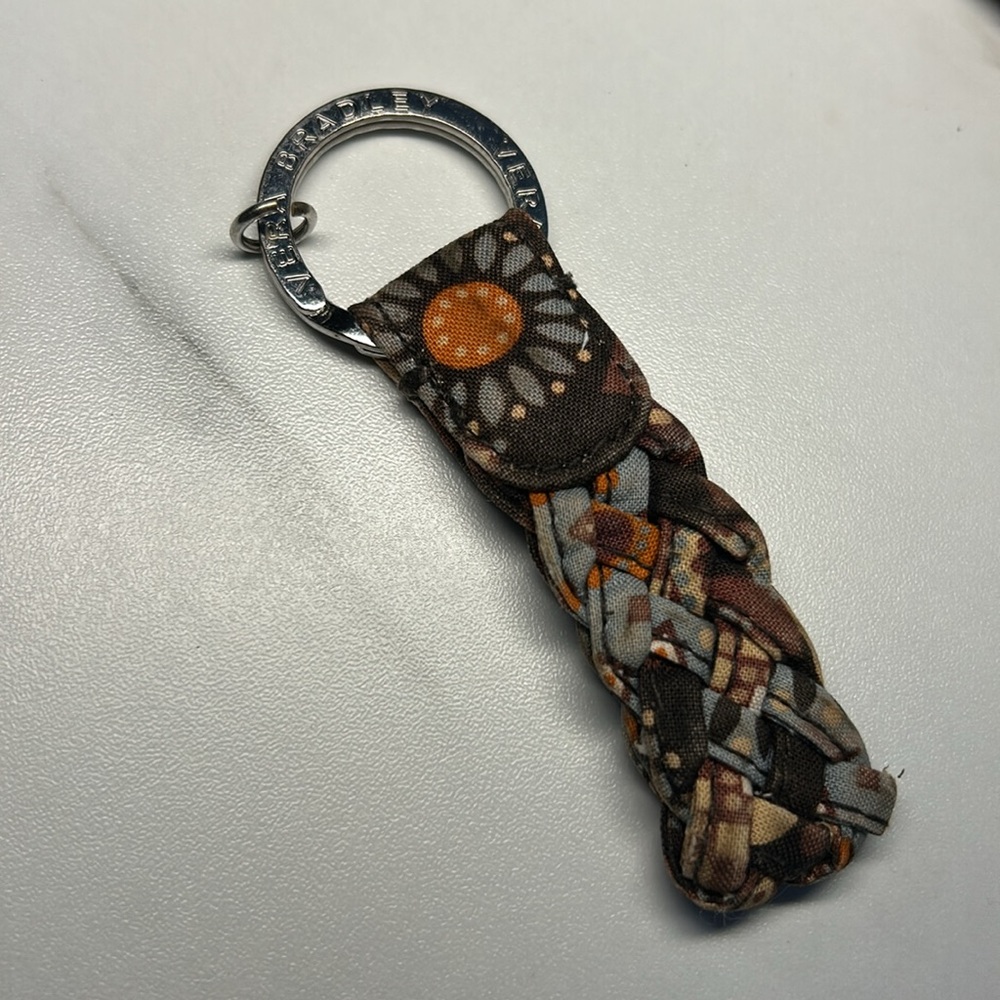 Vera Bradley Key Chain Canyon Rare Retired Print